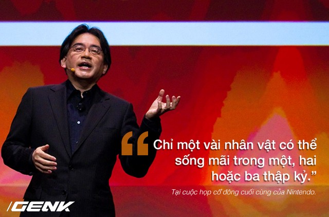 Những câu nói không thể nào quên của cố Chủ tịch Nintendo Satoru Iwata